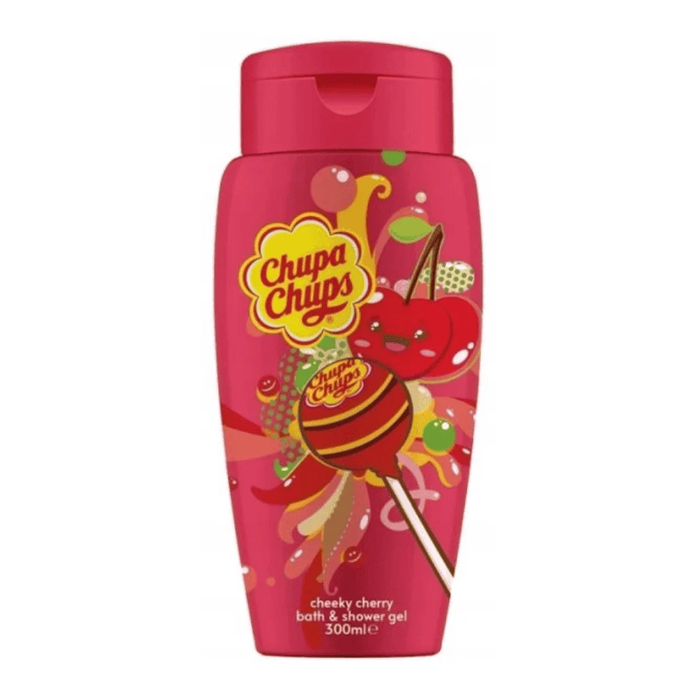  Chupa Chups Cheeky Cherry Bath &Amp; Shower Gel 300Ml - produit parapharmaceutique authentique | Parapharmacie Si Ahmed