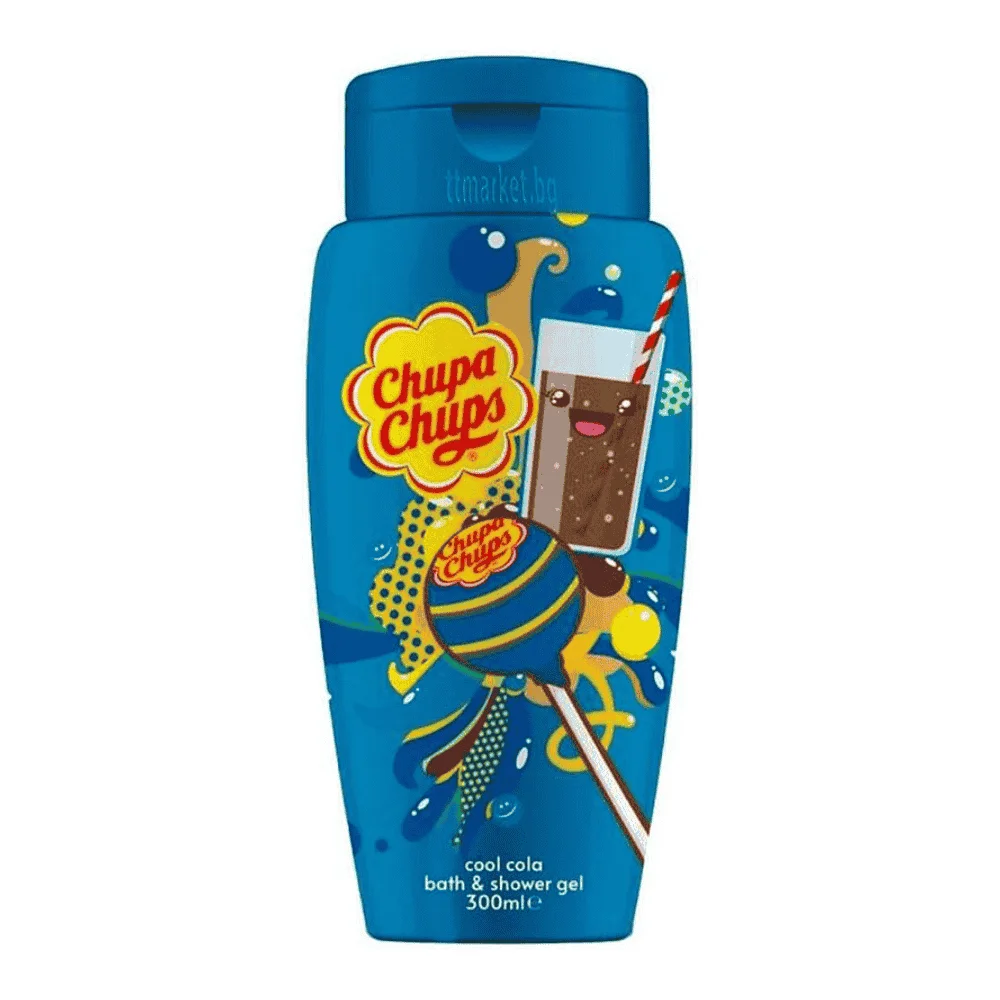  Chupa Chups Cool Cola Bath &Amp; Shower Gel 300Ml - produit parapharmaceutique authentique | Parapharmacie Si Ahmed