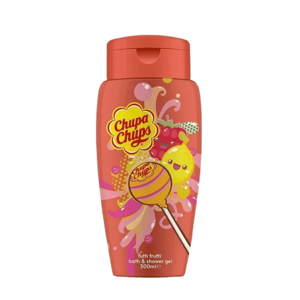  Chupa Chups Tutti Frutti Bath &Amp; Shower Gel 300Ml - produit parapharmaceutique authentique | Parapharmacie Si Ahmed