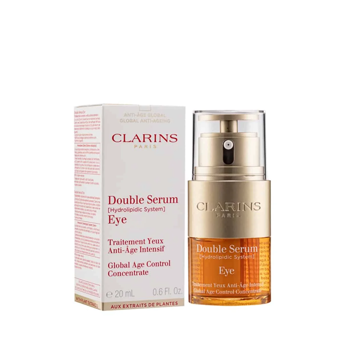  Clarins Double Serum Eye 20Ml - produit parapharmaceutique authentique | Parapharmacie Si Ahmed