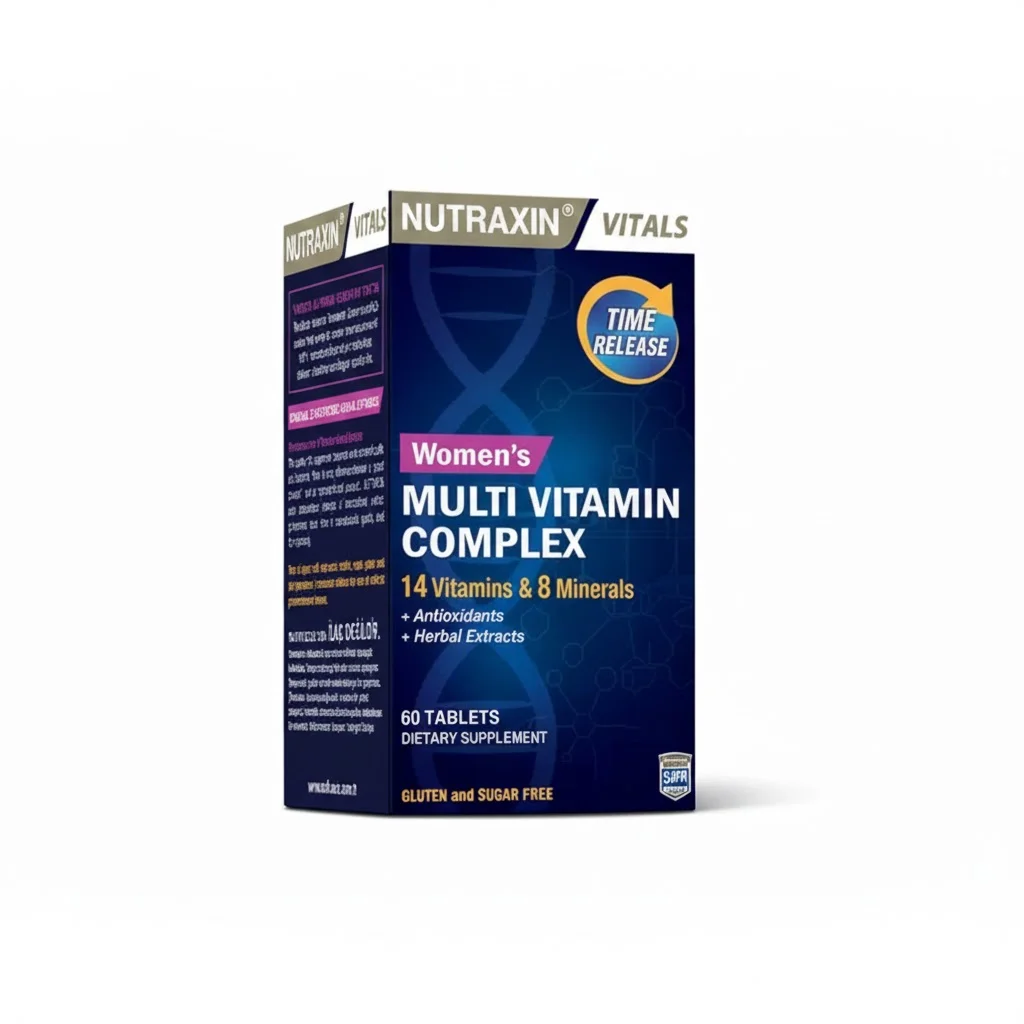 Nutraxin Complexe Multi vitamine FEMME - produit parapharmaceutique authentique | Parapharmacie Si Ahmed