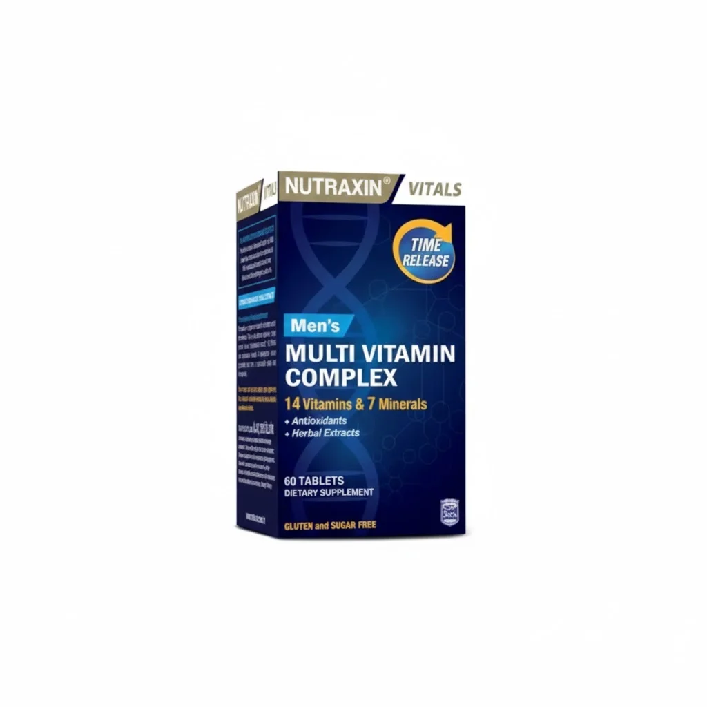 Nutraxin Complexe Multi vitamine HOMME - produit parapharmaceutique authentique | Parapharmacie Si Ahmed