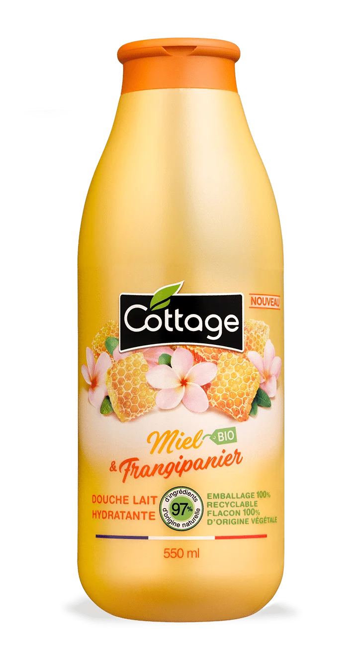  Cottage Gel Douche Miel&Amp;Frangiponi - produit parapharmaceutique authentique | Parapharmacie Si Ahmed