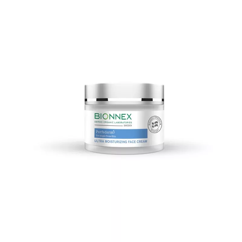 Crème hydratante visage Bionnex Perfederm pour peaux sèches, très sèches et à tendance atopique