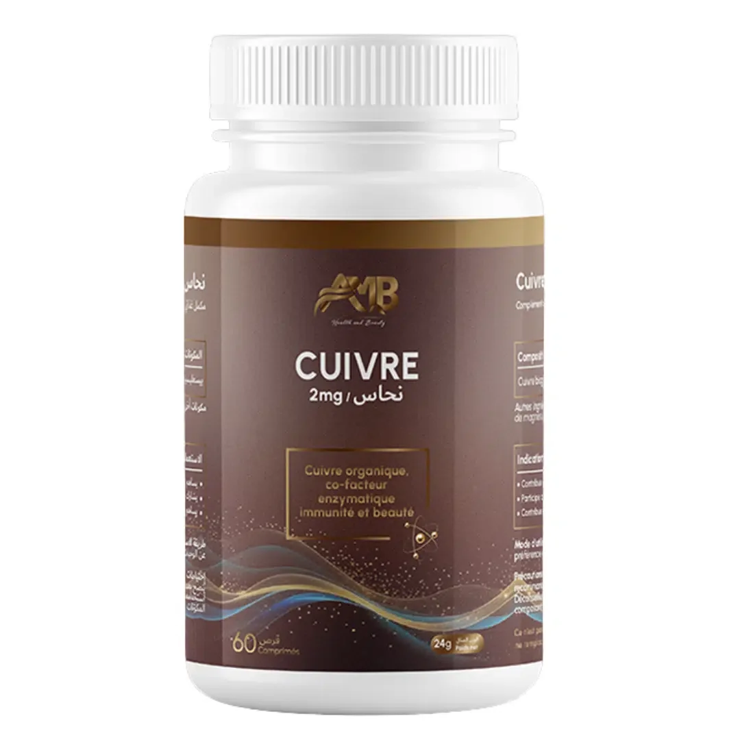 Cuivre Bisglycinate – 2 mg