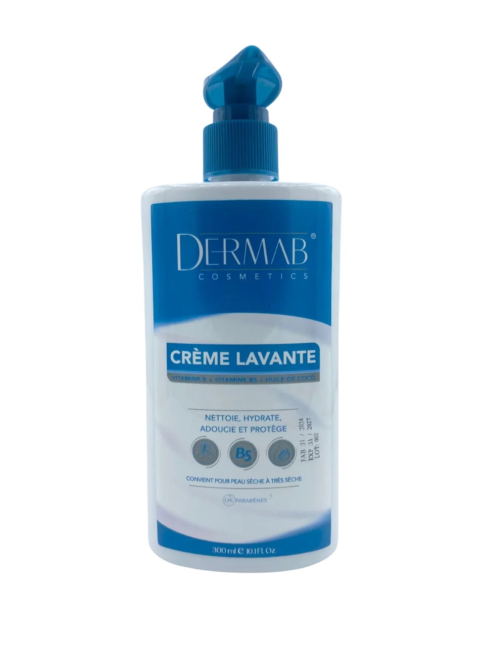 Dermab Crème Lavante – Peau Sèche À Très Sèche 300 ml