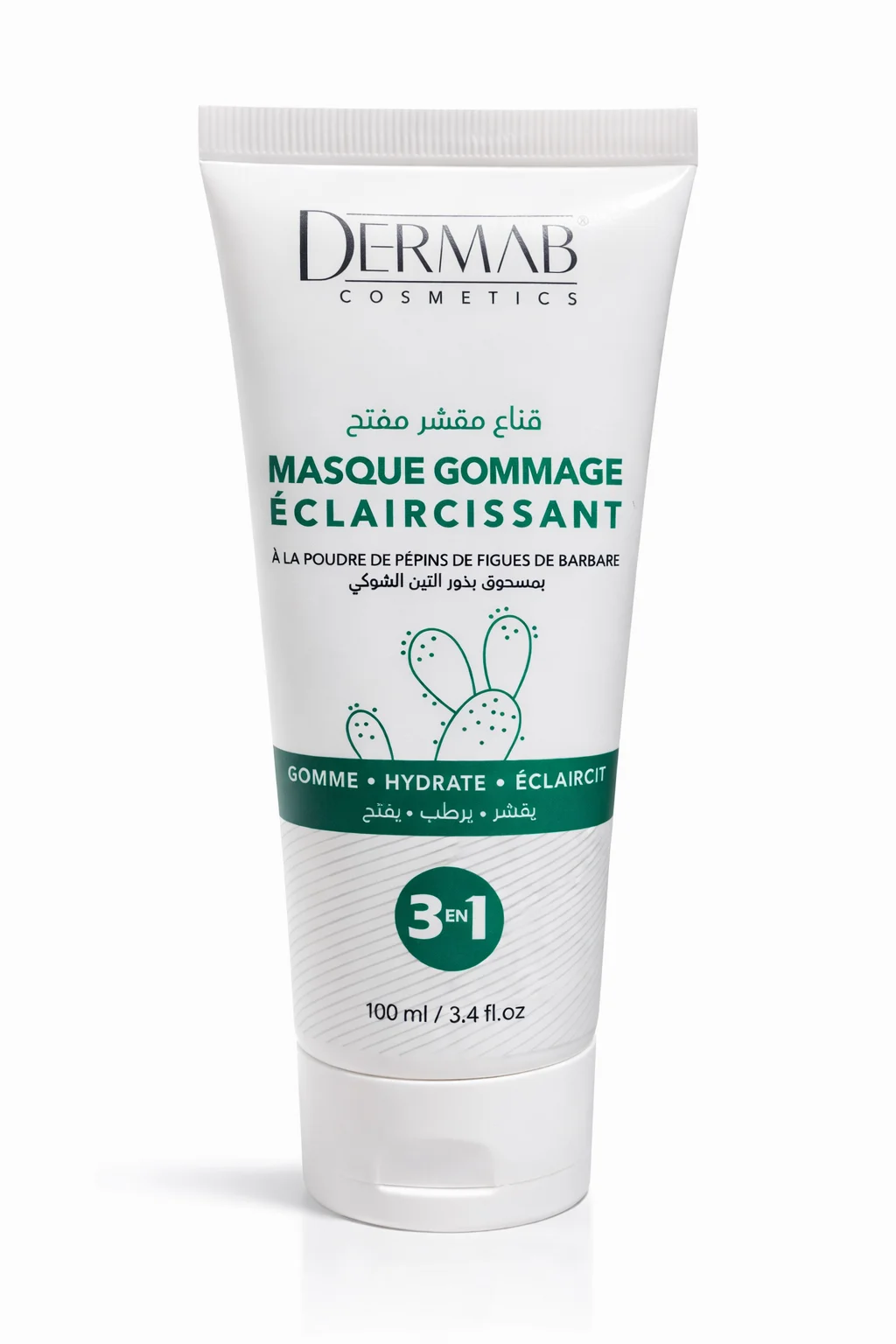 Dermab Masque Gommage Éclaircissant 3En1 100 ml