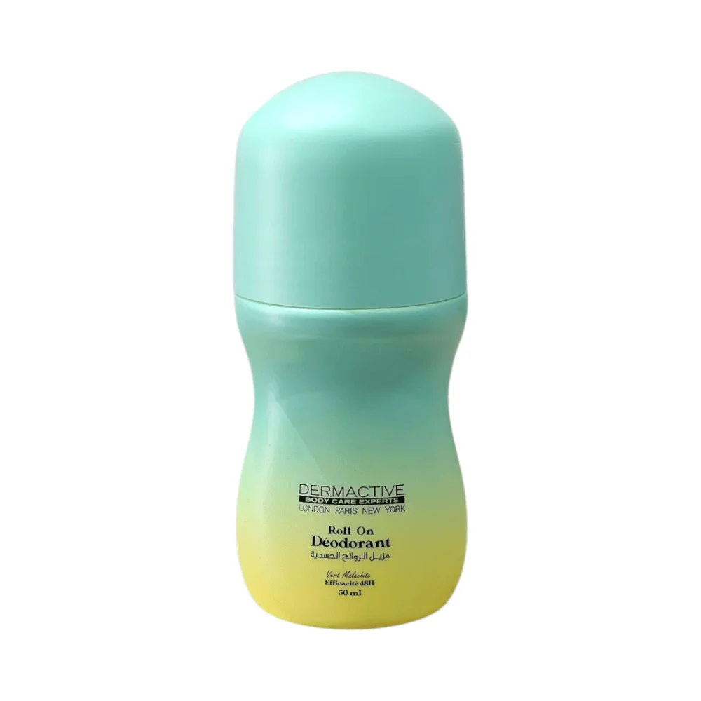  Dermactive Roll-On Deodorant 48H Vert Malachite 50Ml - produit parapharmaceutique authentique | Parapharmacie Si Ahmed