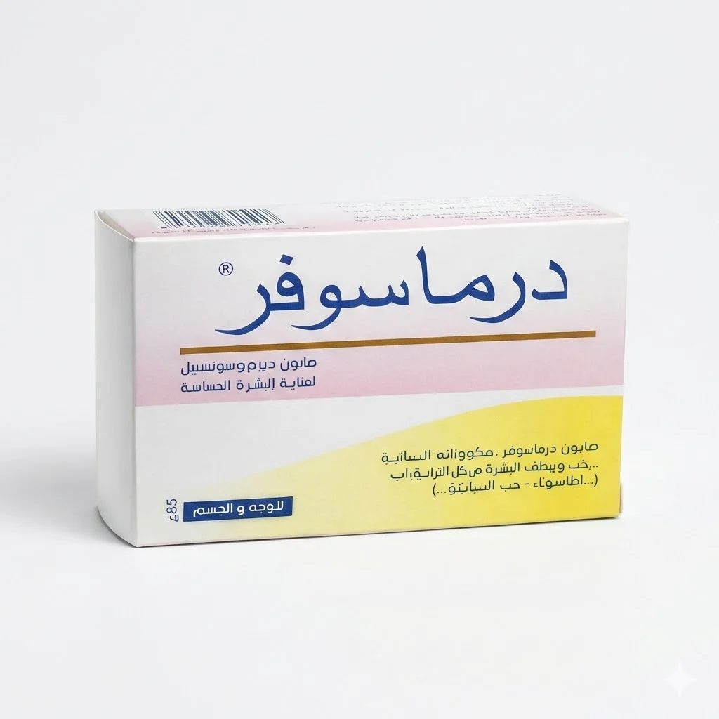 DermaSoufre Savon Dermosensible – Peaux Sensibles & Acnéiques 85 g