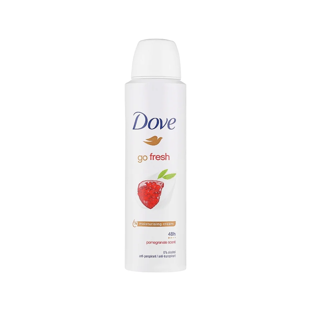  Dove Go Fresh Pomegranate Scent Anti Transpirant 200Ml - produit parapharmaceutique authentique | Parapharmacie Si Ahmed