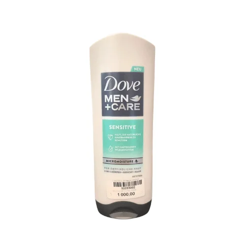  Dove Men+ Care Gel Douche Sensitive 250Ml - produit parapharmaceutique authentique | Parapharmacie Si Ahmed