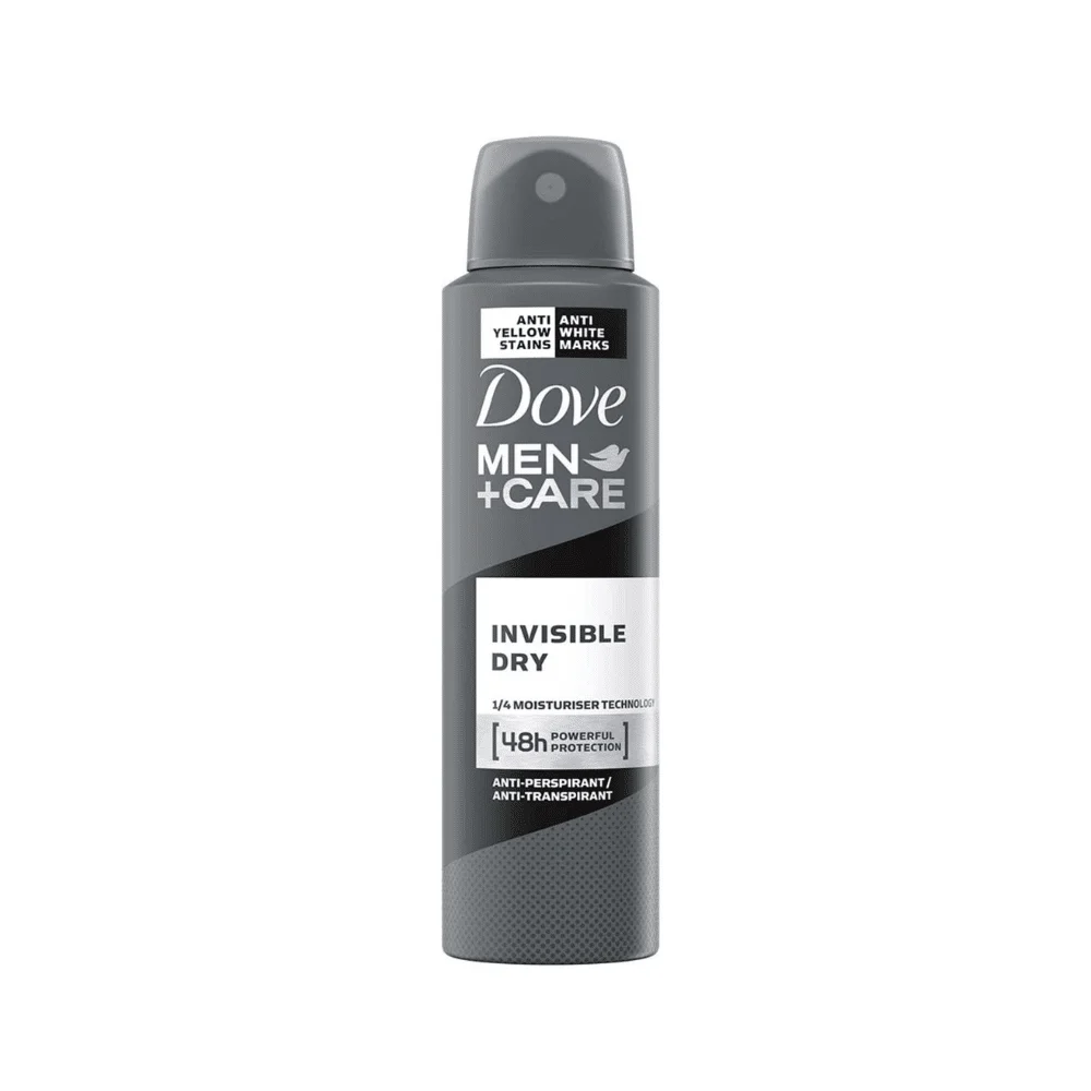  Dove Men +Care Invisible Dry Deo 250Ml - produit parapharmaceutique authentique | Parapharmacie Si Ahmed