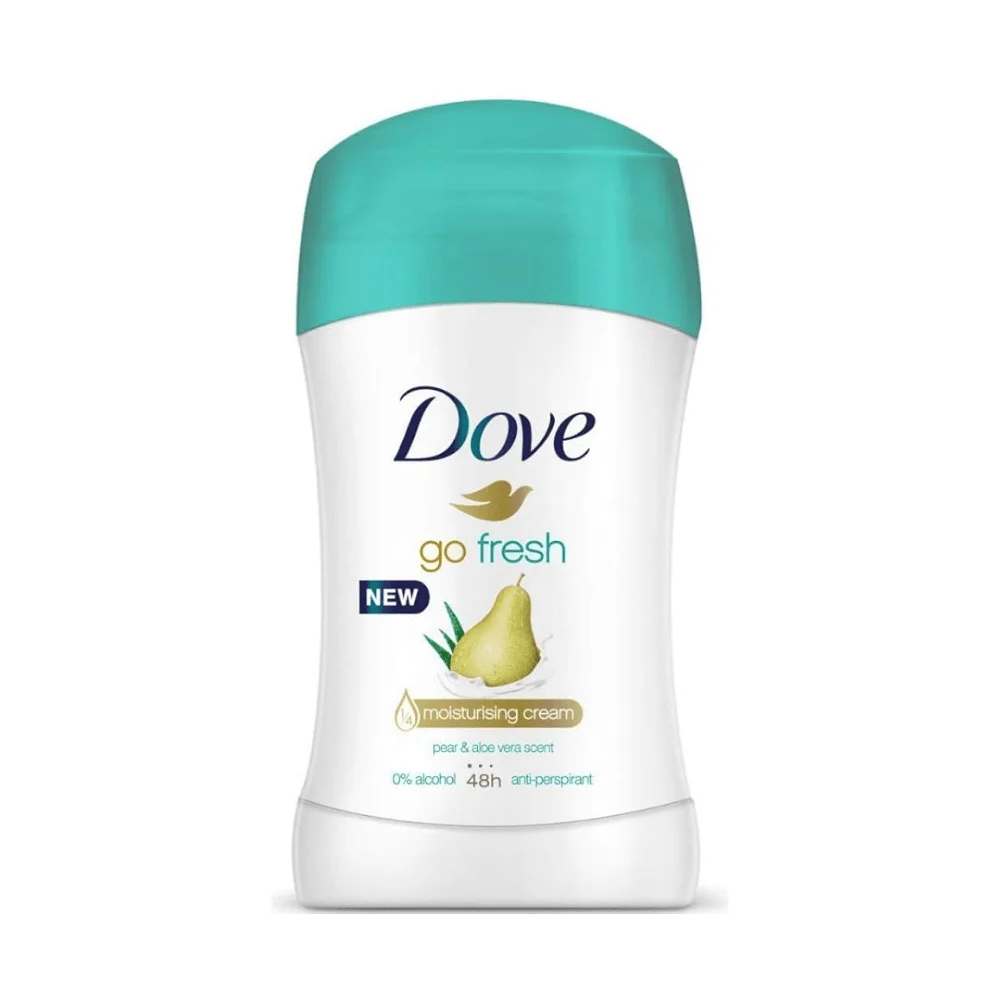  Dove Stick Go Fresh Poire Aloé Vera 40G - produit parapharmaceutique authentique | Parapharmacie Si Ahmed