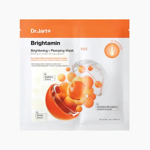  Dr. Jart+ Brightening Mask 2Pcs - produit parapharmaceutique authentique | Parapharmacie Si Ahmed