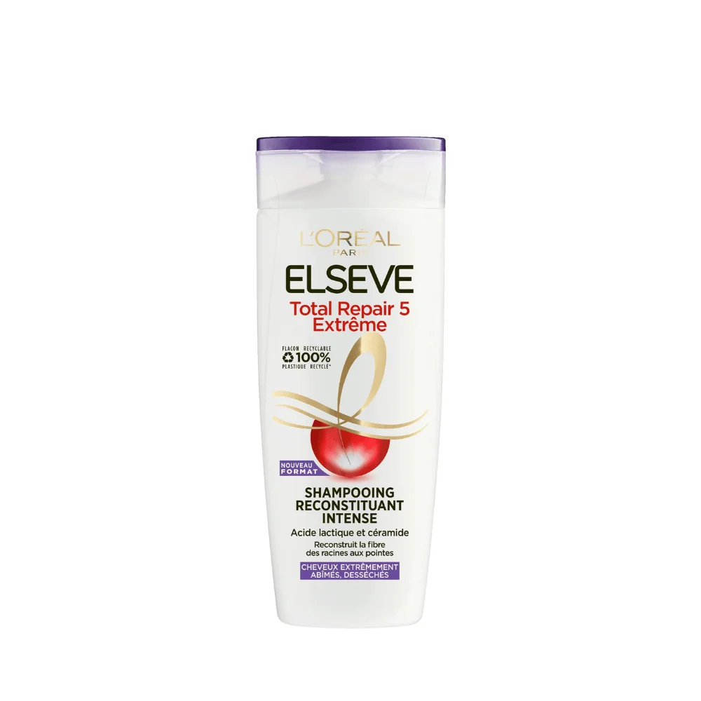  Elseve Total Repair 5 Extreme Shampoing Reconstituant Intense 300Ml - produit parapharmaceutique authentique | Parapharmacie Si Ahmed