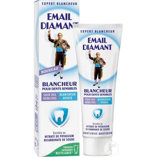  Email Diamant Dentifrice Blancheur Fraicheur 75Ml - produit parapharmaceutique authentique | Parapharmacie Si Ahmed