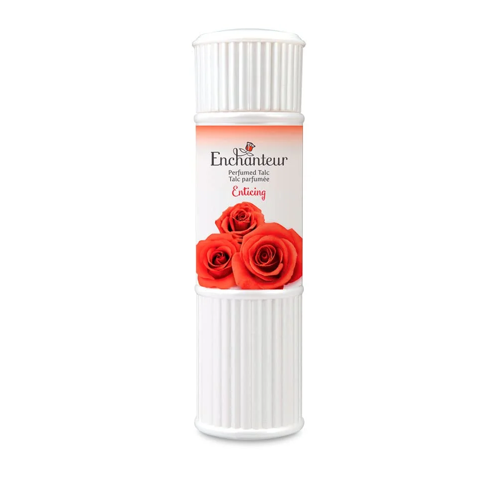  Enchanteur Perfumed Talc Enticing 250G - produit parapharmaceutique authentique | Parapharmacie Si Ahmed
