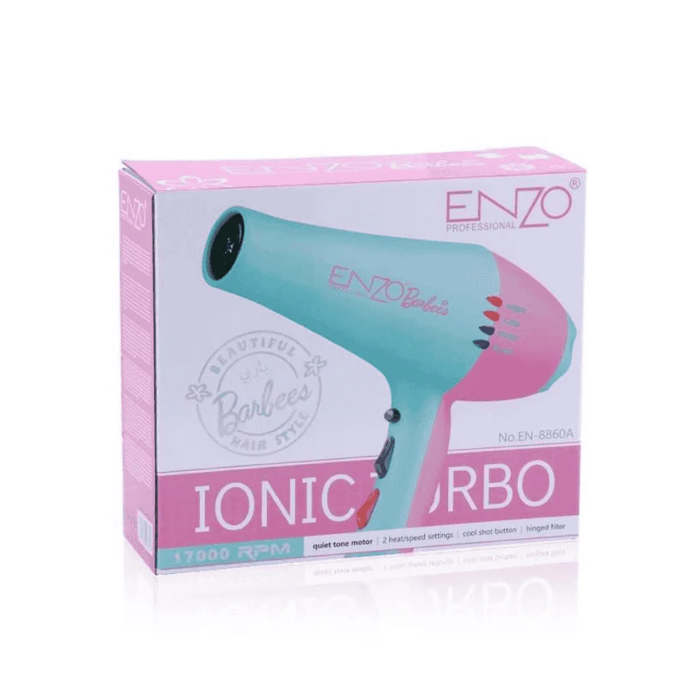  Enzo Ionic Turbo Seche Cheveux 8860A - produit parapharmaceutique authentique | Parapharmacie Si Ahmed