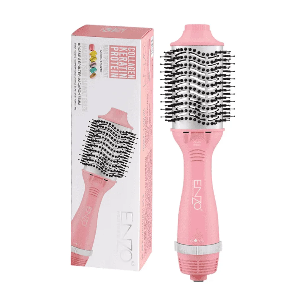  Enzo Macaron Blowout Brush 6210 - produit parapharmaceutique authentique | Parapharmacie Si Ahmed