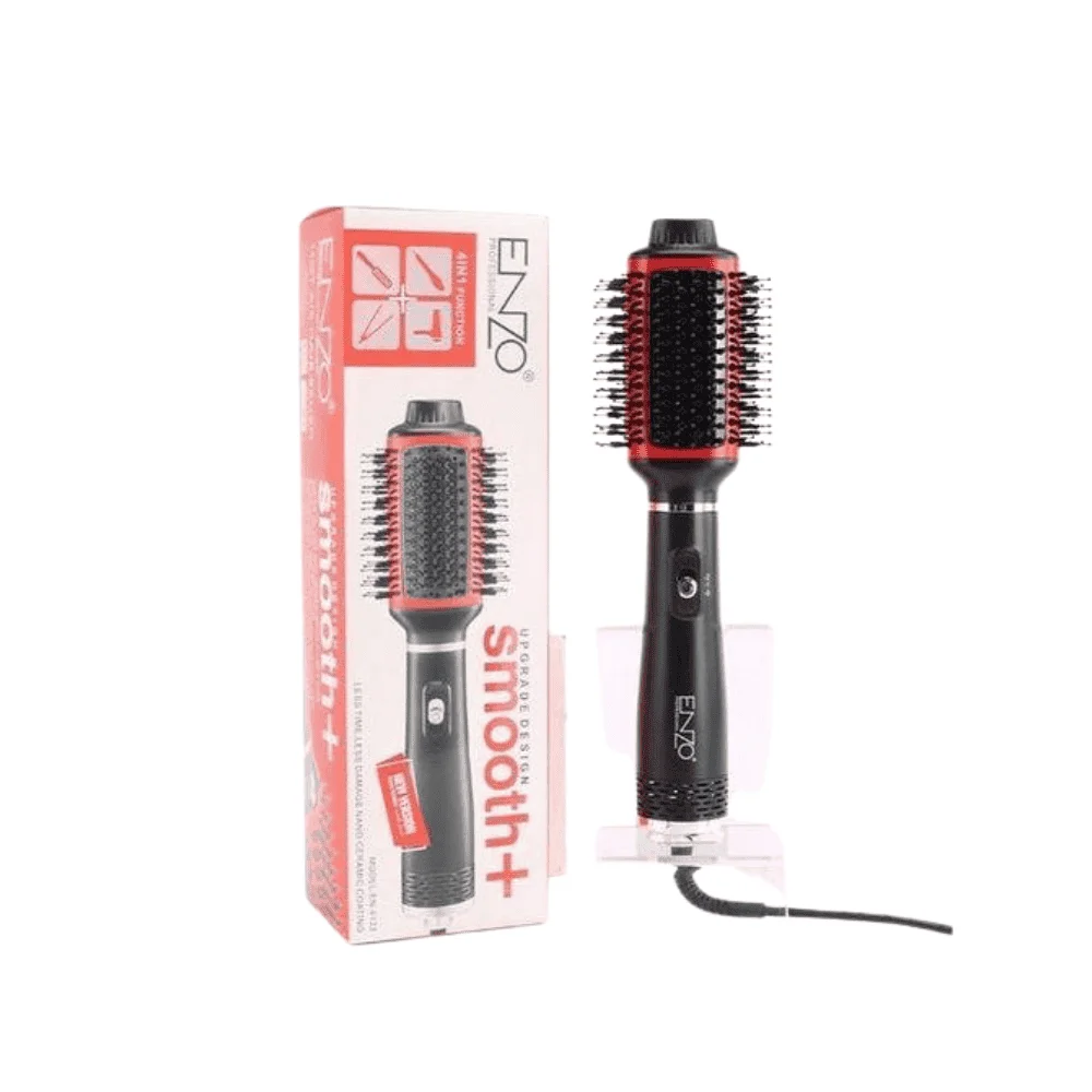  Enzo Pro Smooth+ Hot Air Hair Brush - produit parapharmaceutique authentique | Parapharmacie Si Ahmed