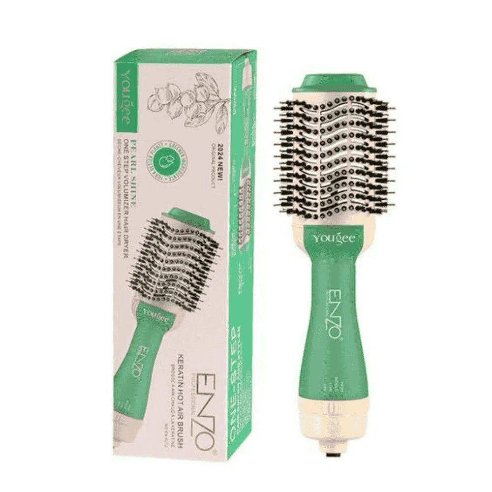  Enzo Yougee Keratin Hot Air Brush - produit parapharmaceutique authentique | Parapharmacie Si Ahmed