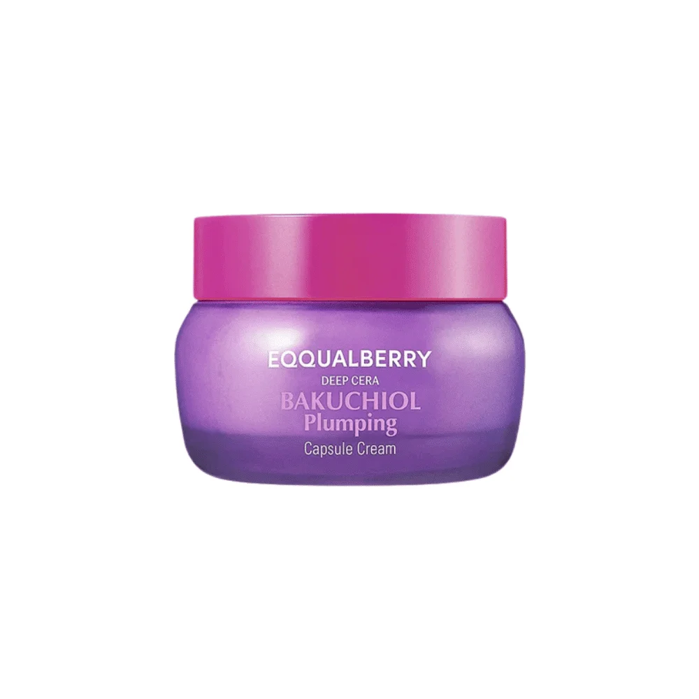  Eqqual Berry Bakuchiol Plumping Capsule Cream 50Ml - produit parapharmaceutique authentique | Parapharmacie Si Ahmed