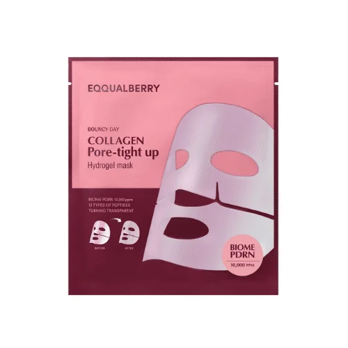  Eqqualberry Collagen Pore Tight Up Hydrogel Mask 30G - produit parapharmaceutique authentique | Parapharmacie Si Ahmed