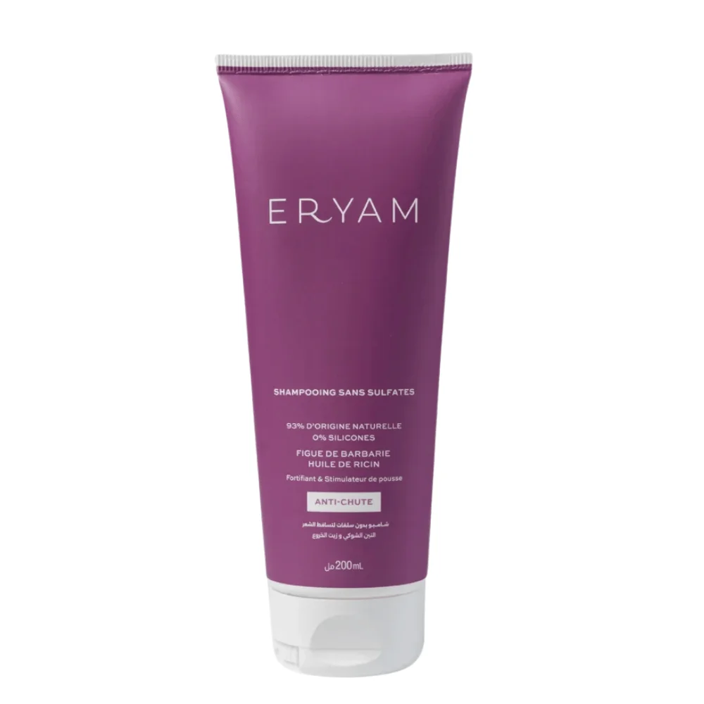  Eryam Shampoing Anti Chute Sans Sulfates 200Ml - produit parapharmaceutique authentique | Parapharmacie Si Ahmed