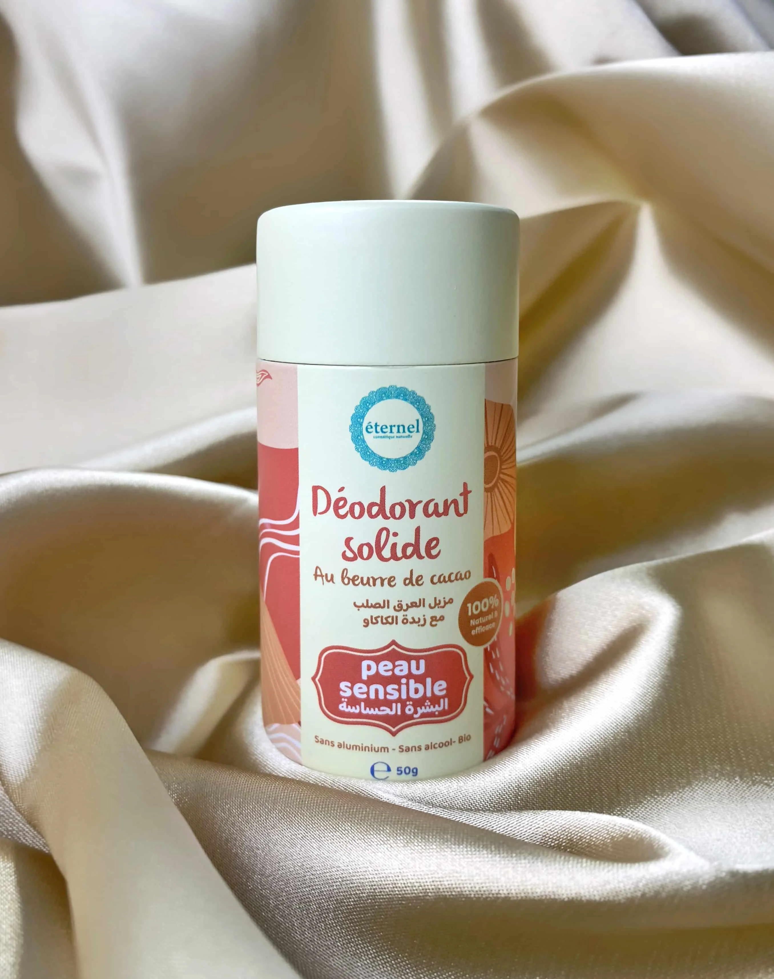  Eternel Deodorant Solide Peau Sensible 50G - produit parapharmaceutique authentique | Parapharmacie Si Ahmed