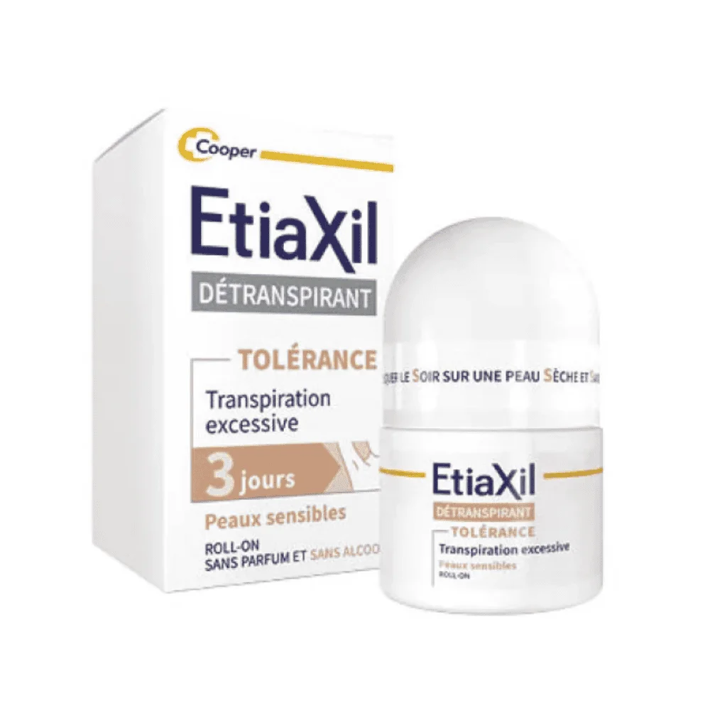  Etiaxil Roll-on Peaux Sensibles Tolérance 15ml - produit parapharmaceutique authentique | Parapharmacie Si Ahmed