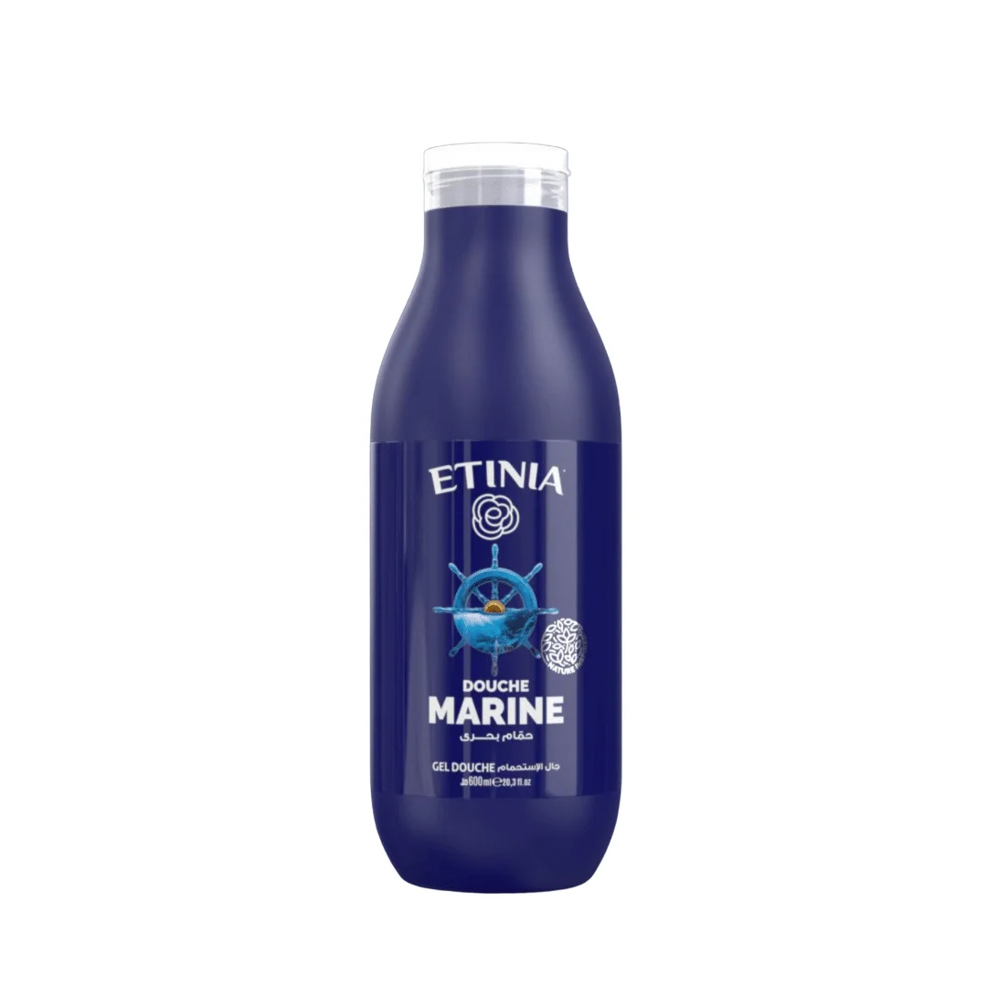  Etinia Gel Douche Marine 600Ml - produit parapharmaceutique authentique | Parapharmacie Si Ahmed
