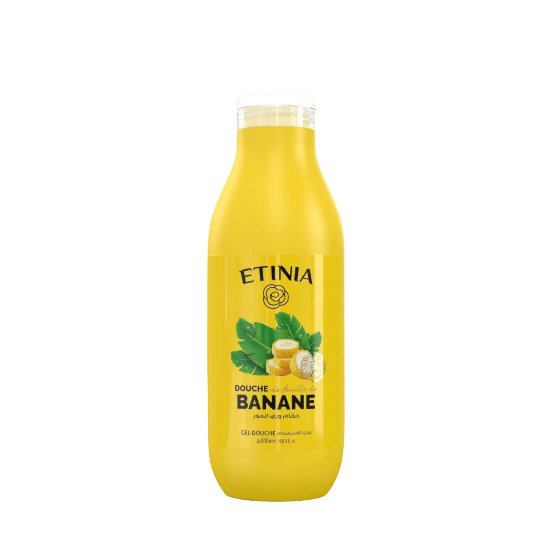  Etinia Gel Douchefeuille De Banane 600Ml - produit parapharmaceutique authentique | Parapharmacie Si Ahmed