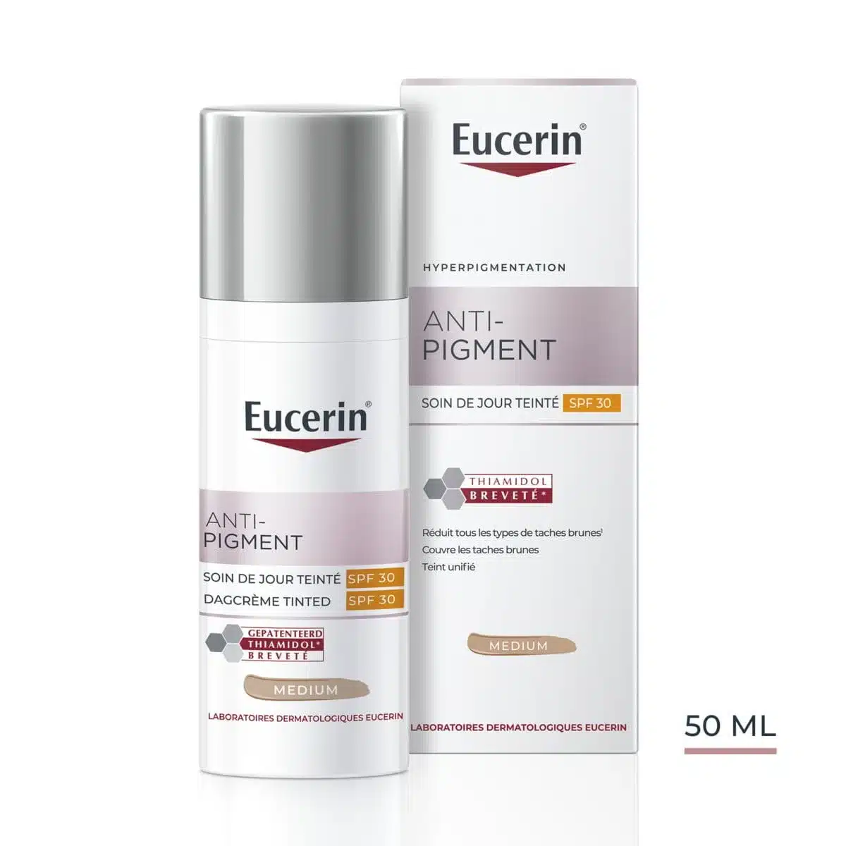 Eucerin Anti Pigment Soin De Jour Teinte Medium Spf 30