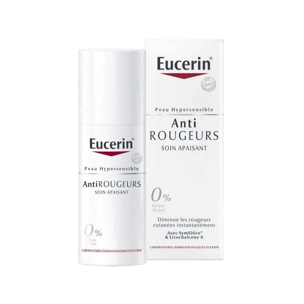  Eucerin Anti Rougeurs Soin Apaisant 50ml - produit parapharmaceutique authentique | Parapharmacie Si Ahmed
