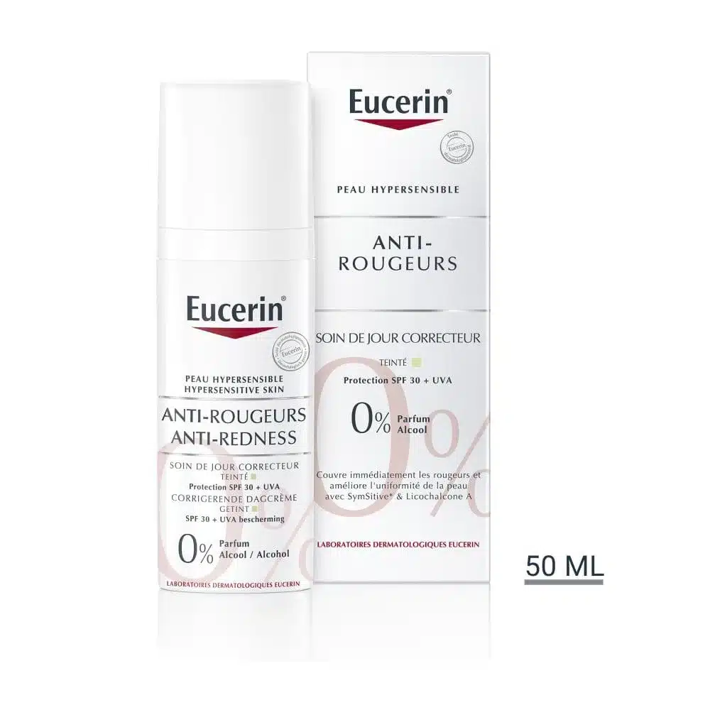  Eucerin Anti Rougeurs Soin Jour Correcteur 50Ml - produit parapharmaceutique authentique | Parapharmacie Si Ahmed