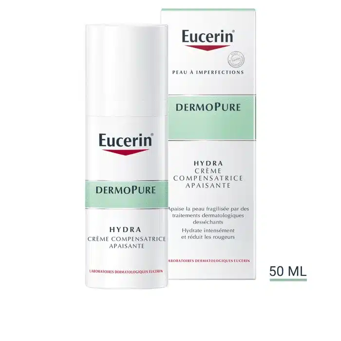  Eucerin Dermopure Hydra 50ml - produit parapharmaceutique authentique | Parapharmacie Si Ahmed