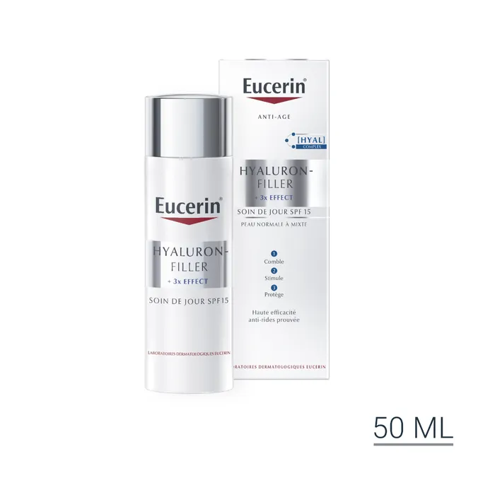  Eucerin Hyaluron Filler Jour 3X Effect 50Ml - produit parapharmaceutique authentique | Parapharmacie Si Ahmed