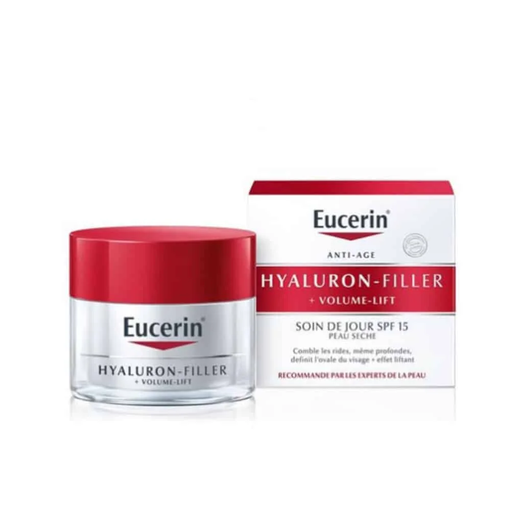  Eucerin Hyaluron Filler + Volume Lift Crème De Jour Peaux Sèches 50Ml - produit parapharmaceutique authentique | Parapharmacie Si Ahmed