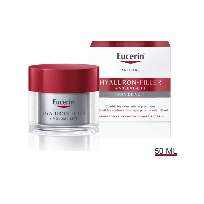  Eucerin Hyaluron Filler Volume Lift Soin De Nuit - produit parapharmaceutique authentique | Parapharmacie Si Ahmed
