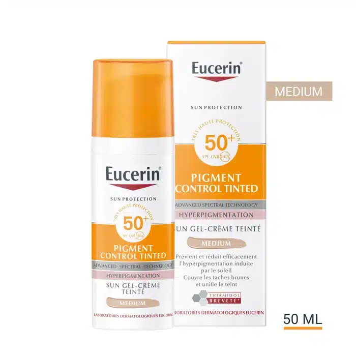  Eucerin Pigment Control Tinted Spf 50 50Ml - produit parapharmaceutique authentique | Parapharmacie Si Ahmed