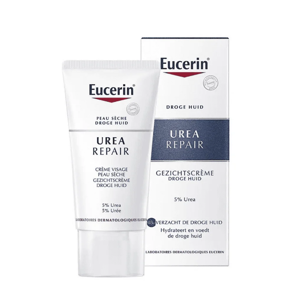  Eucerin Urea Repair Creme Visage 5% Uree 50Ml - produit parapharmaceutique authentique | Parapharmacie Si Ahmed
