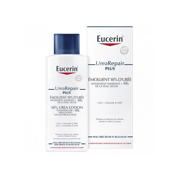  Eucerin Urea Repair Emollient 10% Uree 250Ml - produit parapharmaceutique authentique | Parapharmacie Si Ahmed