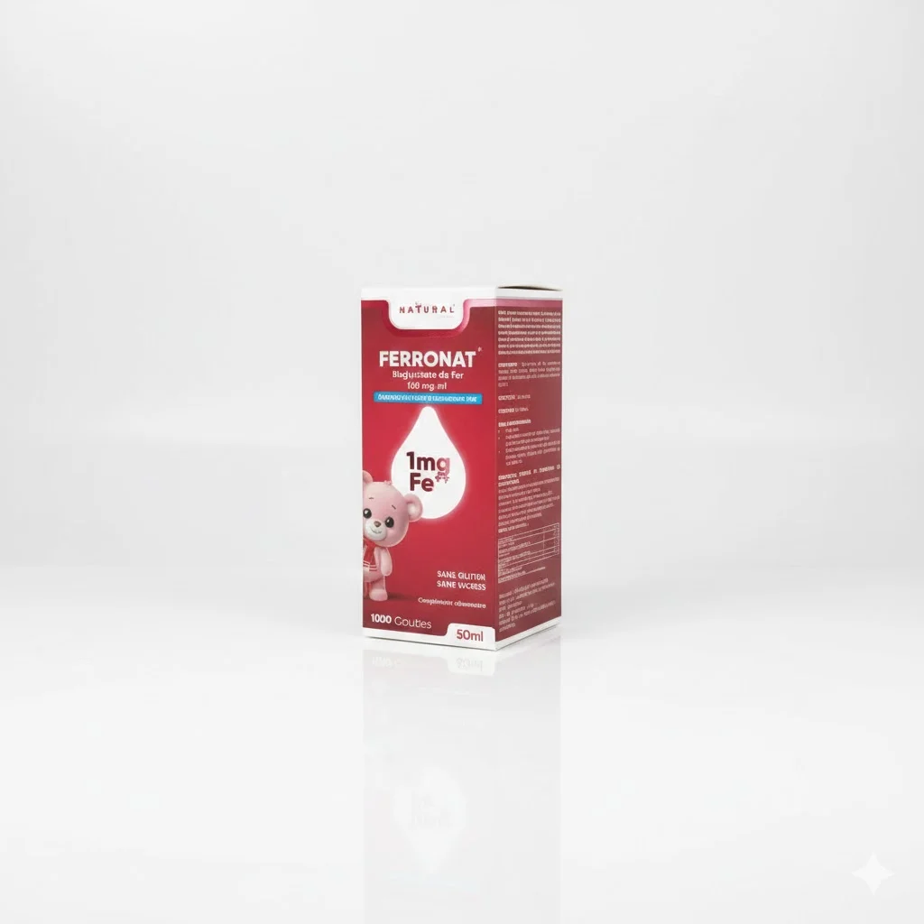 FERRONAT  Bisglycinate de Fer 100 mg/ml