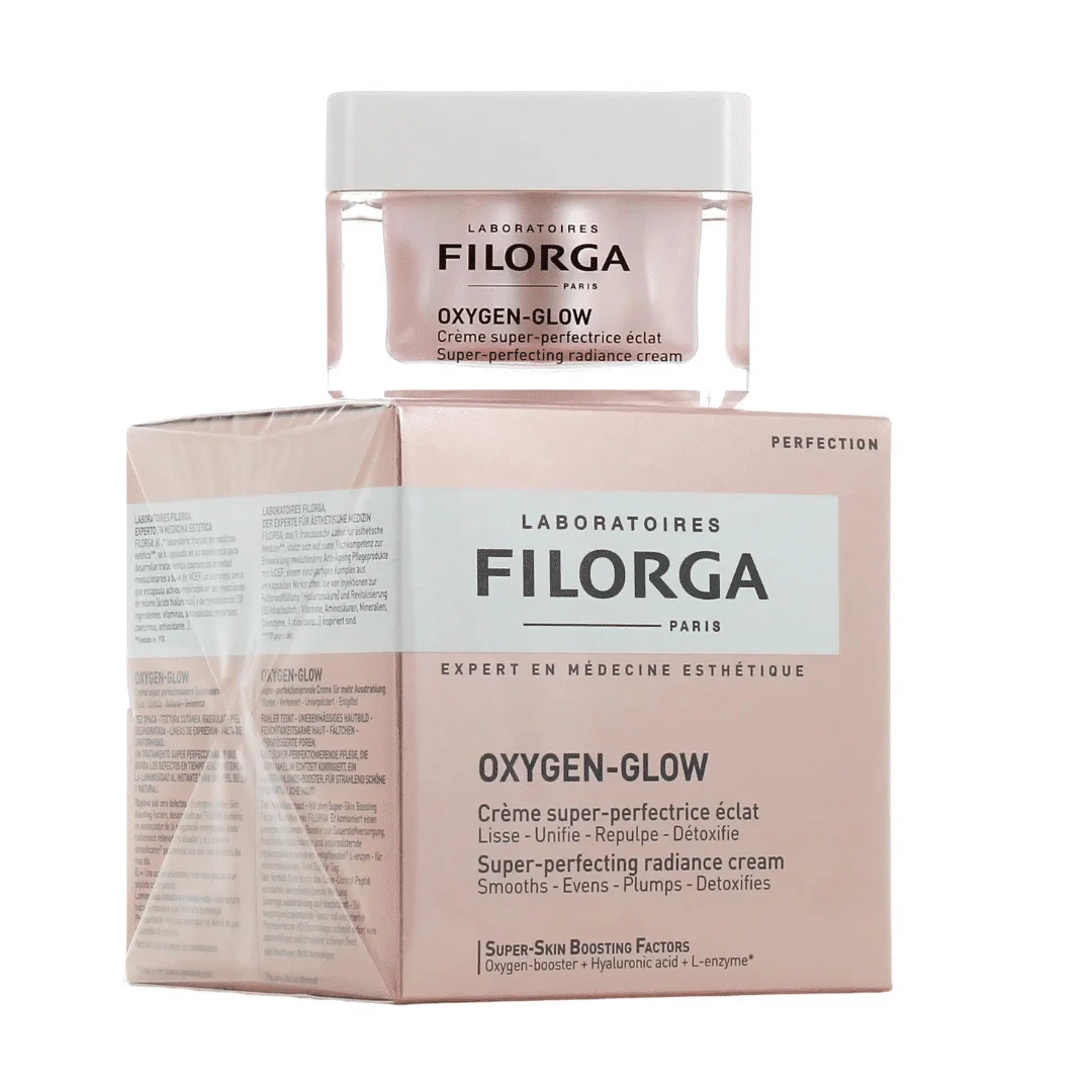  Filorga Oxygen-Glow: Crème Super-Perfectrice Éclat - produit parapharmaceutique authentique | Parapharmacie Si Ahmed