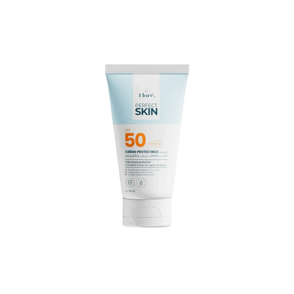  Flore Creme Solaire Spf50+ 50Ml - produit parapharmaceutique authentique | Parapharmacie Si Ahmed