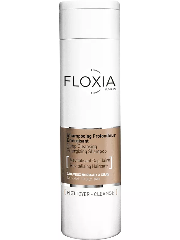 FLOXIA Shampooing Profondeur Énergisant Cheveux Normaux à Gras – 200 ml