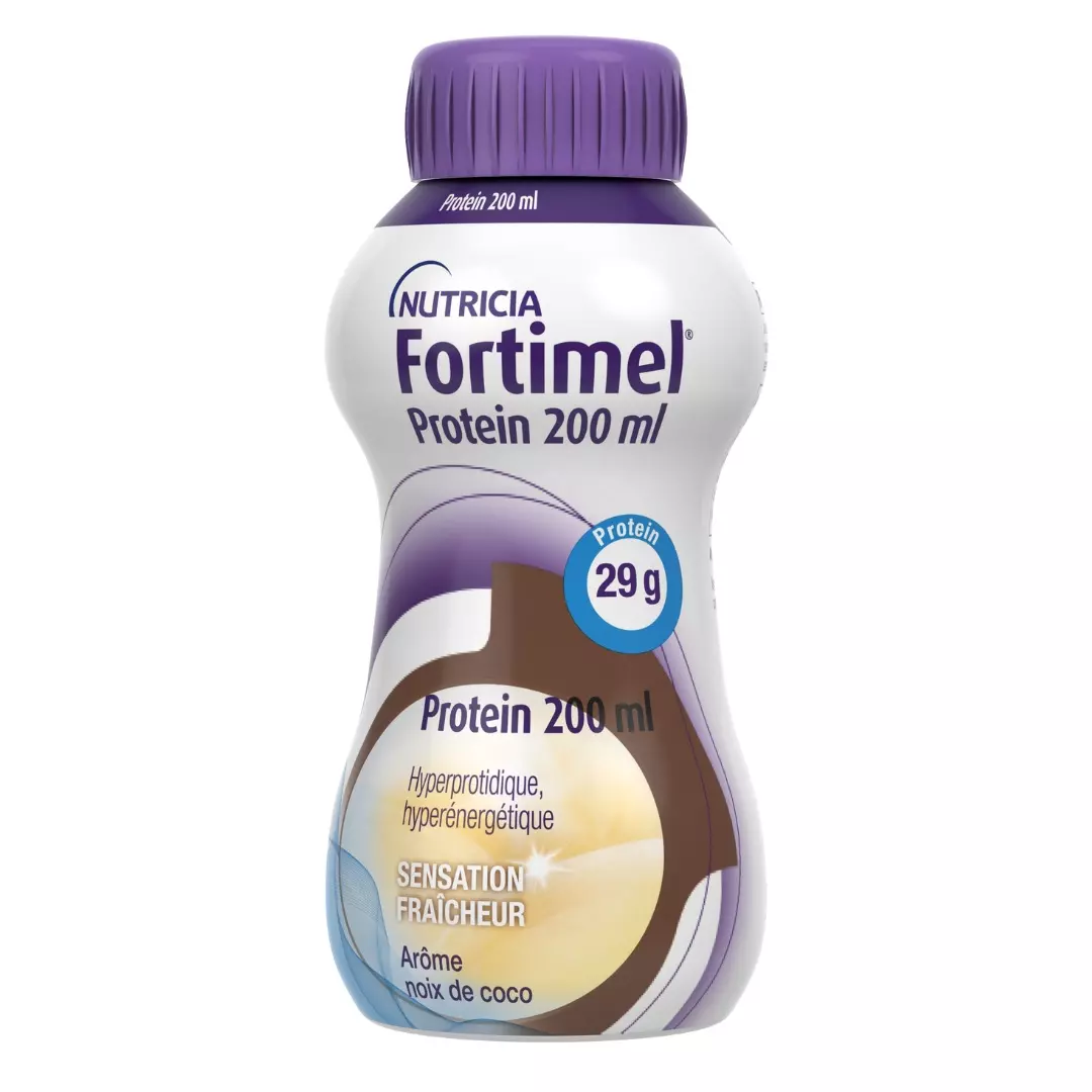  Fortimel Arome Noix De Coco 200Ml - produit parapharmaceutique authentique | Parapharmacie Si Ahmed