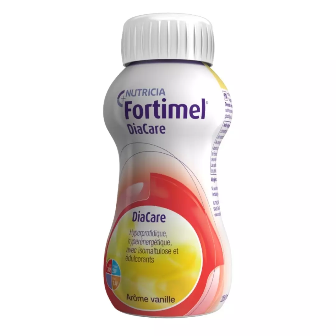  Fortimel Diacare Arome Vanille Fl/200Ml - produit parapharmaceutique authentique | Parapharmacie Si Ahmed