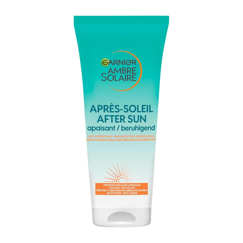  Garnier Ambre Solaire Après Soleil Soin Hydratant 200Ml - produit parapharmaceutique authentique | Parapharmacie Si Ahmed