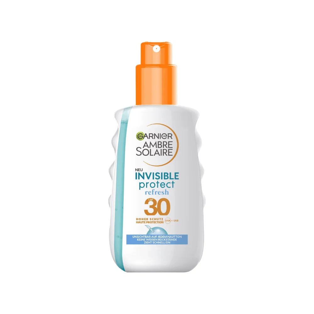  Garnier Ambre Solaire Invisible Protect Spray Protecteur 30Spf 200Ml - produit parapharmaceutique authentique | Parapharmacie Si Ahmed